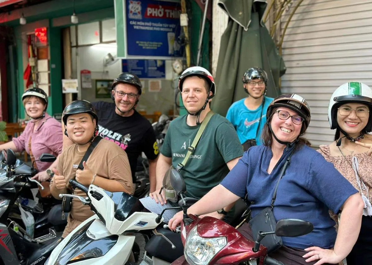 Your Saigon Food Tour starts with a lot of smile