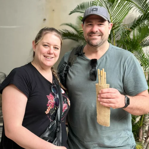 AN Tours Vietnam Bamboo Straws Promotion - Guests 1