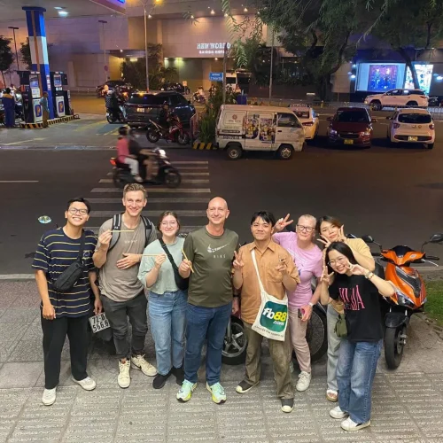 AN Tours Vietnam Bamboo Straws Promotion - Guests