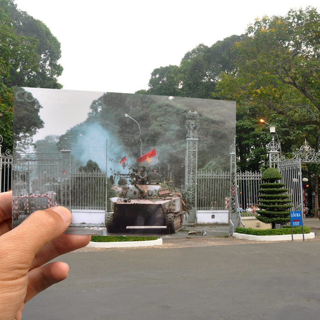 The Tanks at Independence Palace - Echoes of History