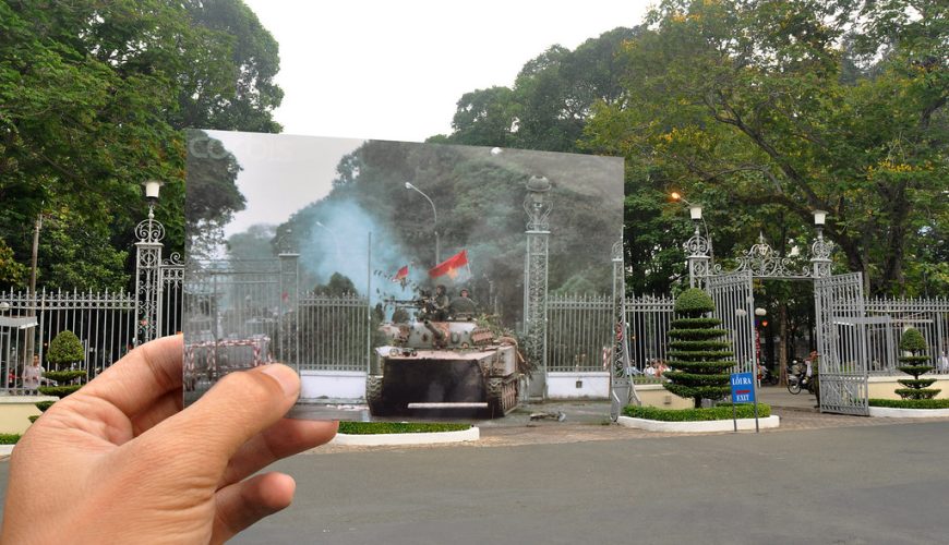 The Tanks at Independence Palace - Echoes of History