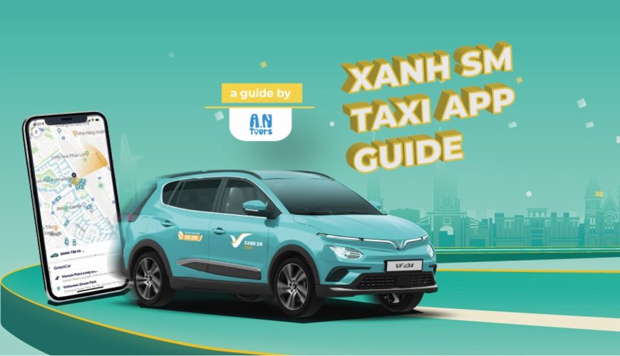 Xanh SM taxi app - Step-by-step guide how to install and use in Vietnam