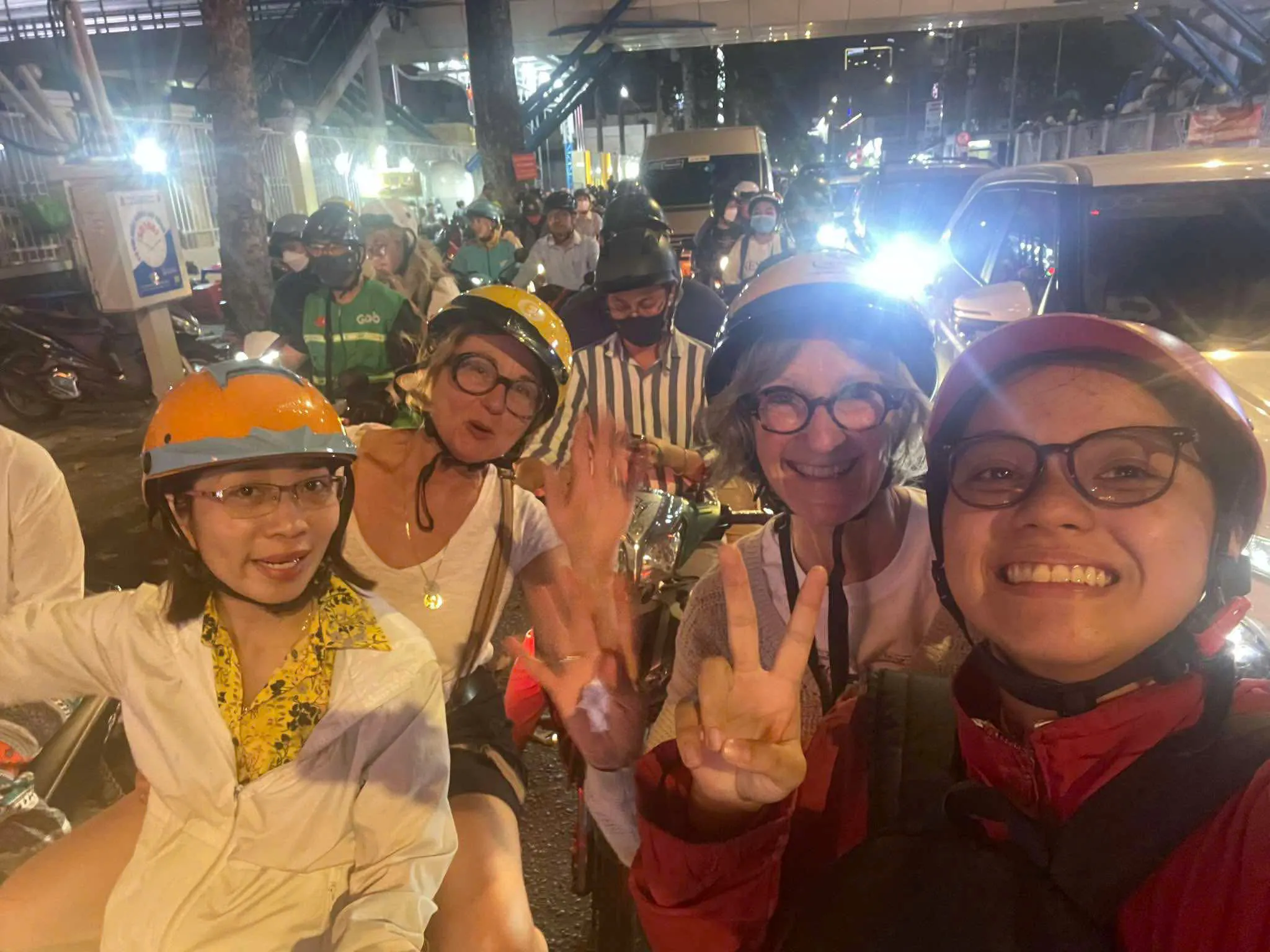 Back of the bike tour