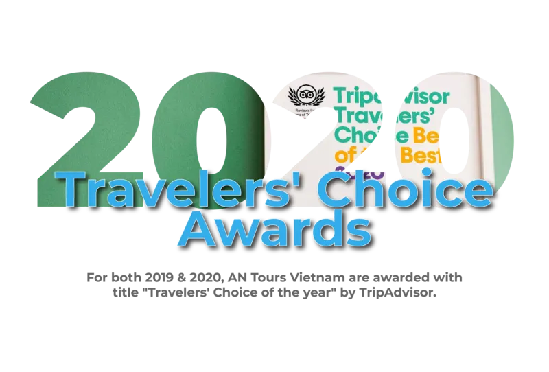 2020 AN Tours Vietnam - Travelers Choice Award