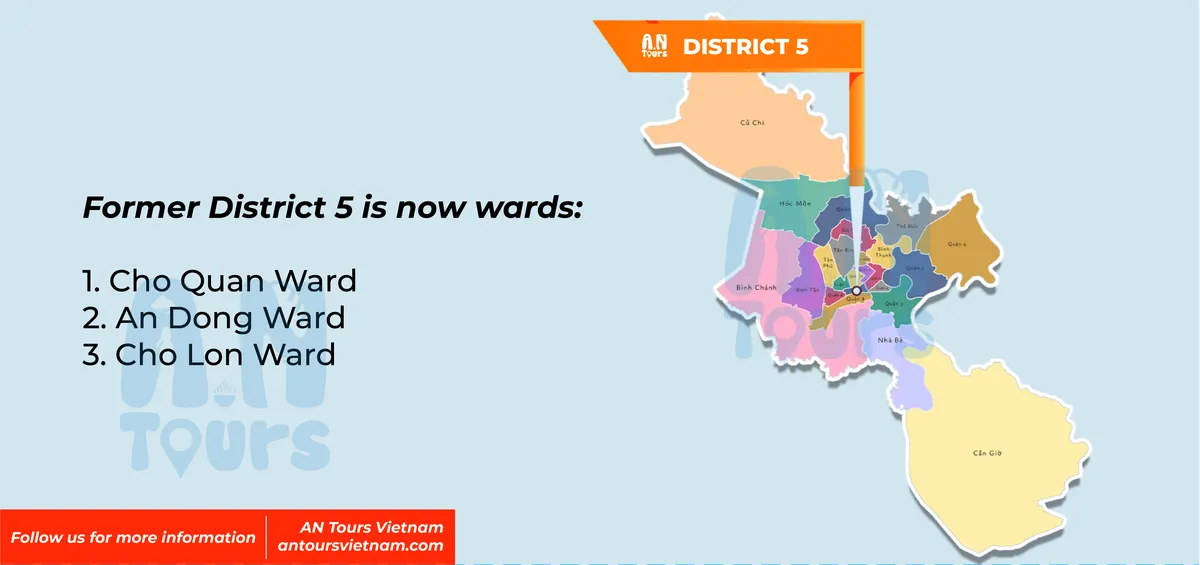 Former District 5 will be replaced by 3 wards