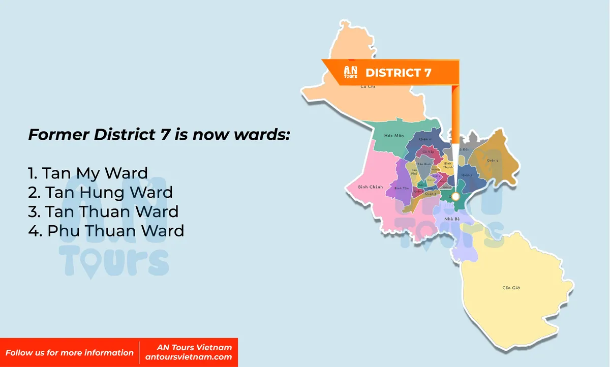Former District 7 will be replaced by 4 wards