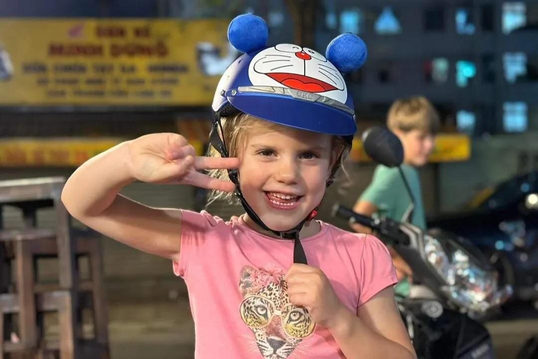 High-quality children helmets is a must in any scooter food tour for kids