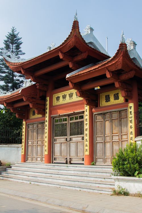 Chua Thien Nien pagoda in Hue, Vietnam