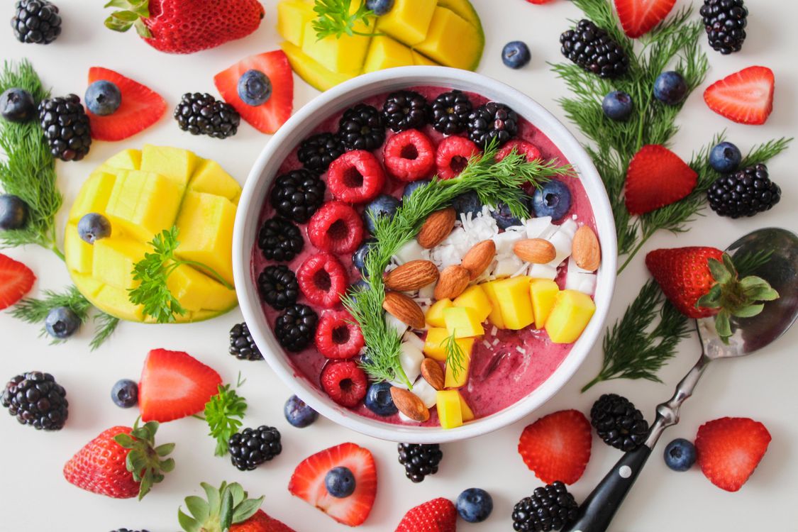 Fresh vegetables and plant-based ingredients prepared for a meal