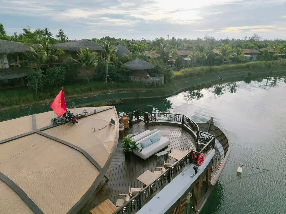 vietnam river cruise deck resort