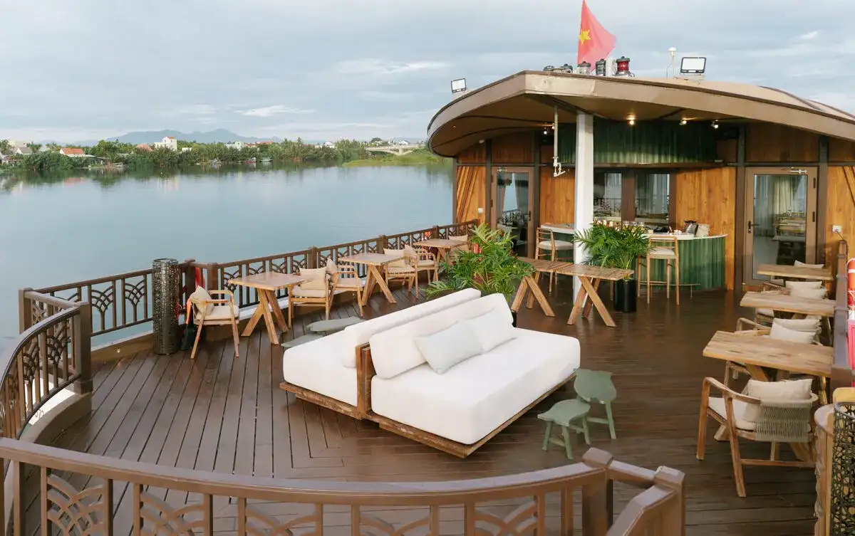 vietnam river cruise sundeck